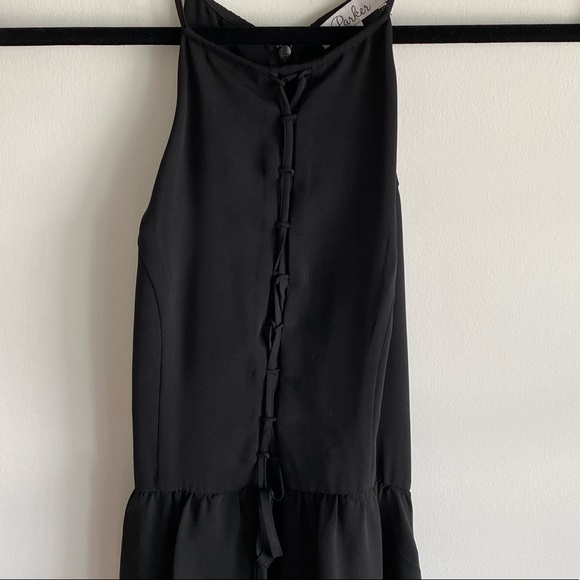 PARKER Black Slip Dress - Picture 4 of 7